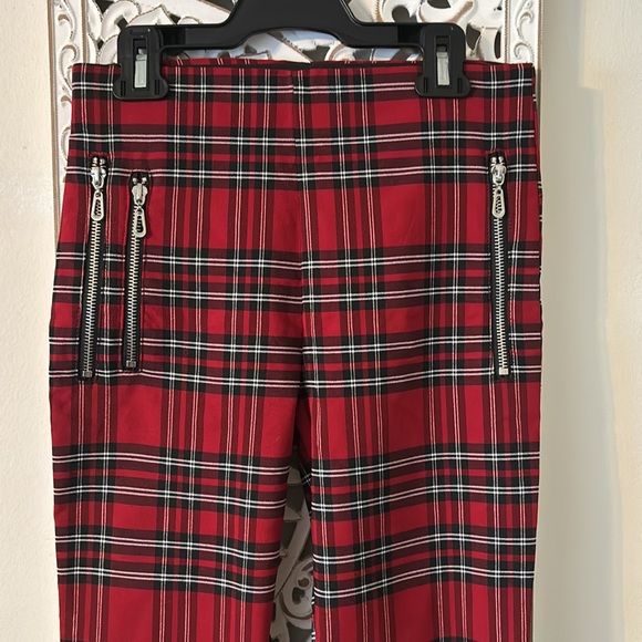 ZARA Plaid High Waisted Pants - Picture 4 of 4